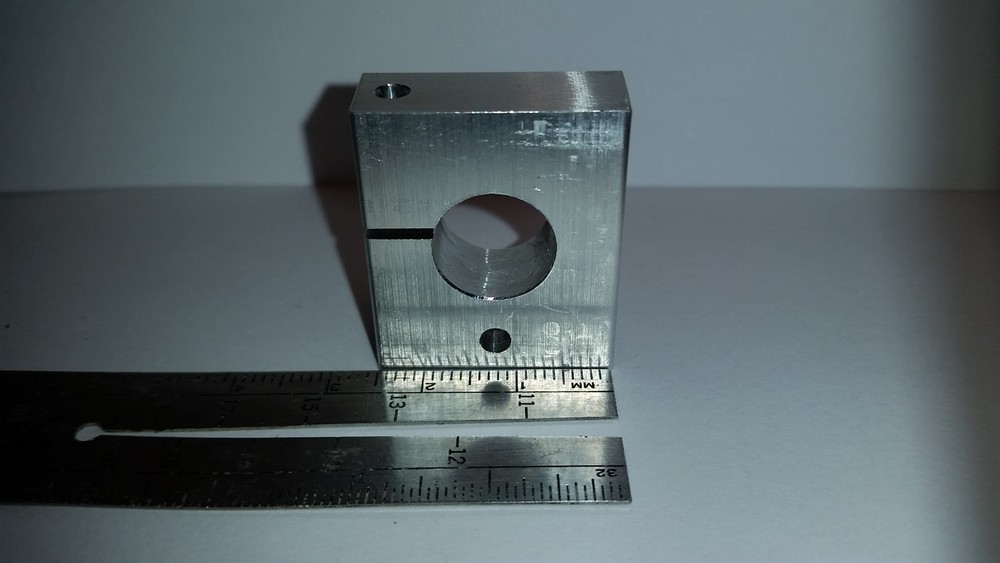 12mm Laser Diode Module Mount Holder Aluminium with improved thermal coupling