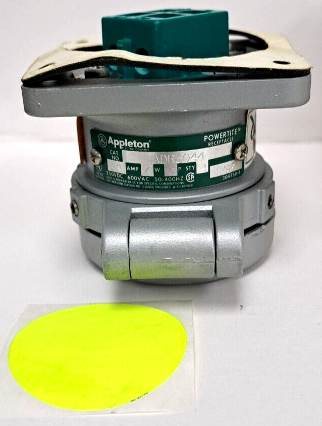 APPLETON ADR3044 PIN & SLEEVE RECEPTACLE