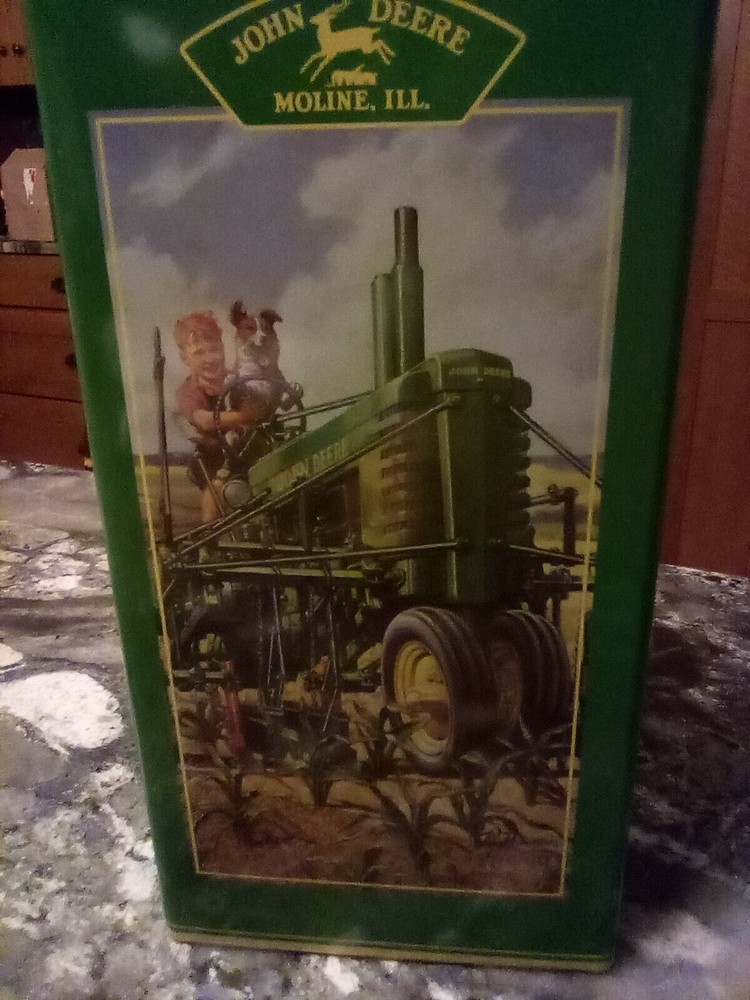 NEW John Deere Tin Box w/ Drawers