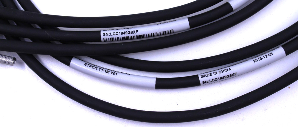 Cisco 800-40404-01 STACK-T1-1M V01 2015-12-05 Stackwise Stacking Cable