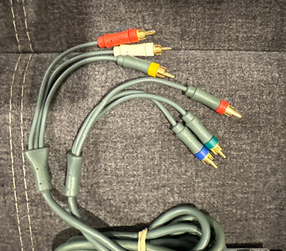 Official Microsoft Xbox 360 Audio Video AV Component HD Cable Cord! ~ Authentic!
