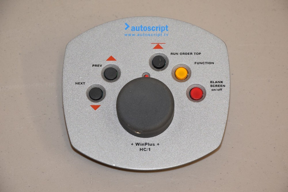 Autoscript XBOX USB with WinPlus HC/1 Scroll Hand Control and 12V Power Supply