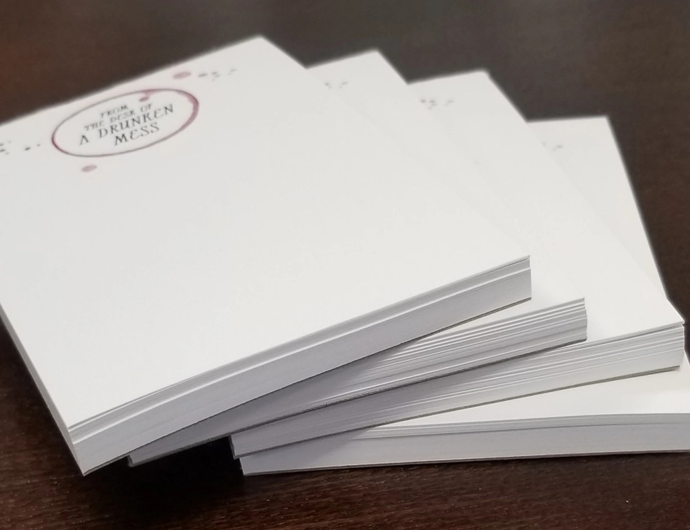 4-Pack Tear-Off Notepad Gift Sets (Multiple Design Options)