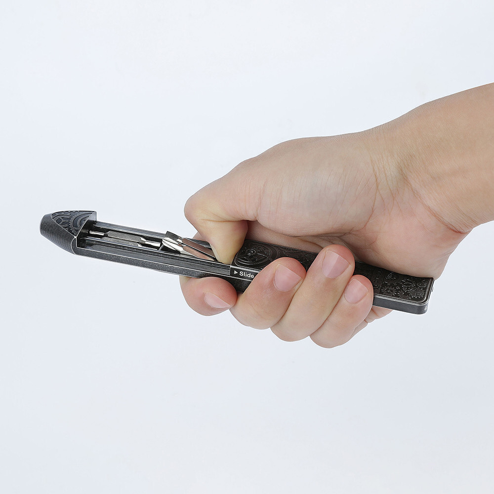 Olight Otacle D2 Ti Gears Multi-Bit Driver w/Fidget Slider & Gear Etching