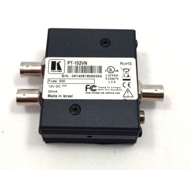 Kramer PT-102VN 1:2 Video DA Distribution Amplifier
