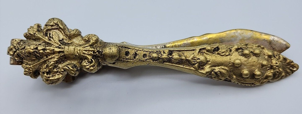 Maybe Brass? Victorian Look Mid Century Nutcracker ca 6" Long Color Loss READ