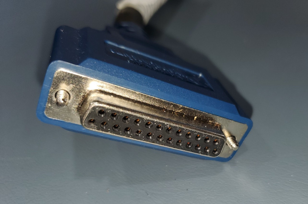 National Instruments 1 Meter I/O Cable 192568-01 (DB25M-DB25F)