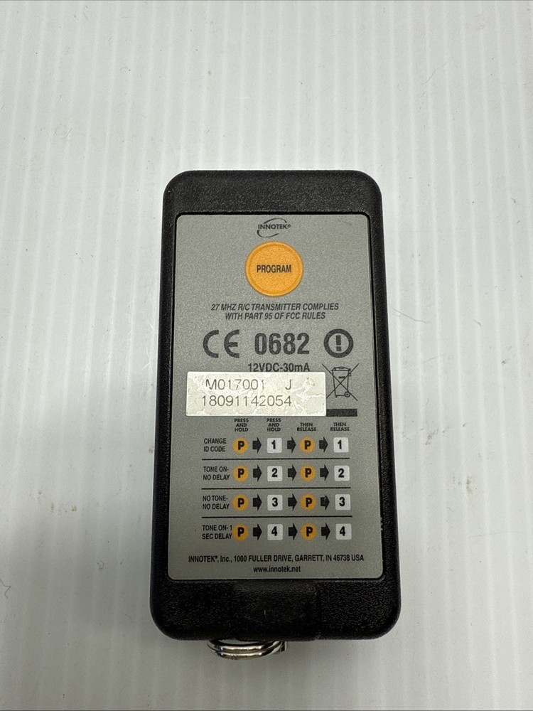Innotek SD-70 M017001 Dog Trainer Transmitter Remote Control Replacement (K)