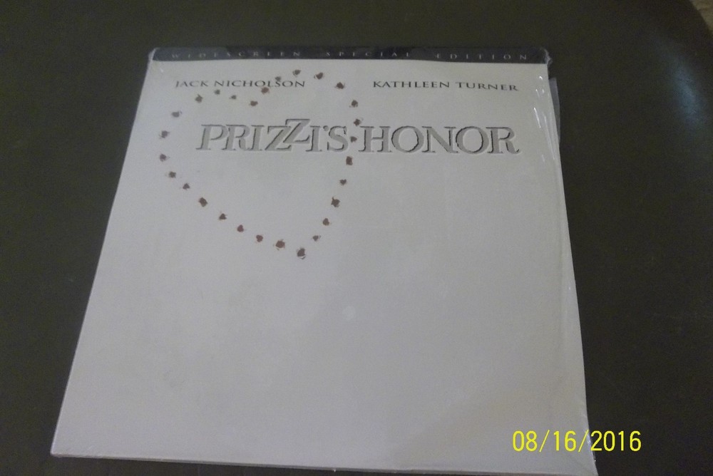 PRIZZI'S HONOR - RARE LASERDISC - NICE CONDITION