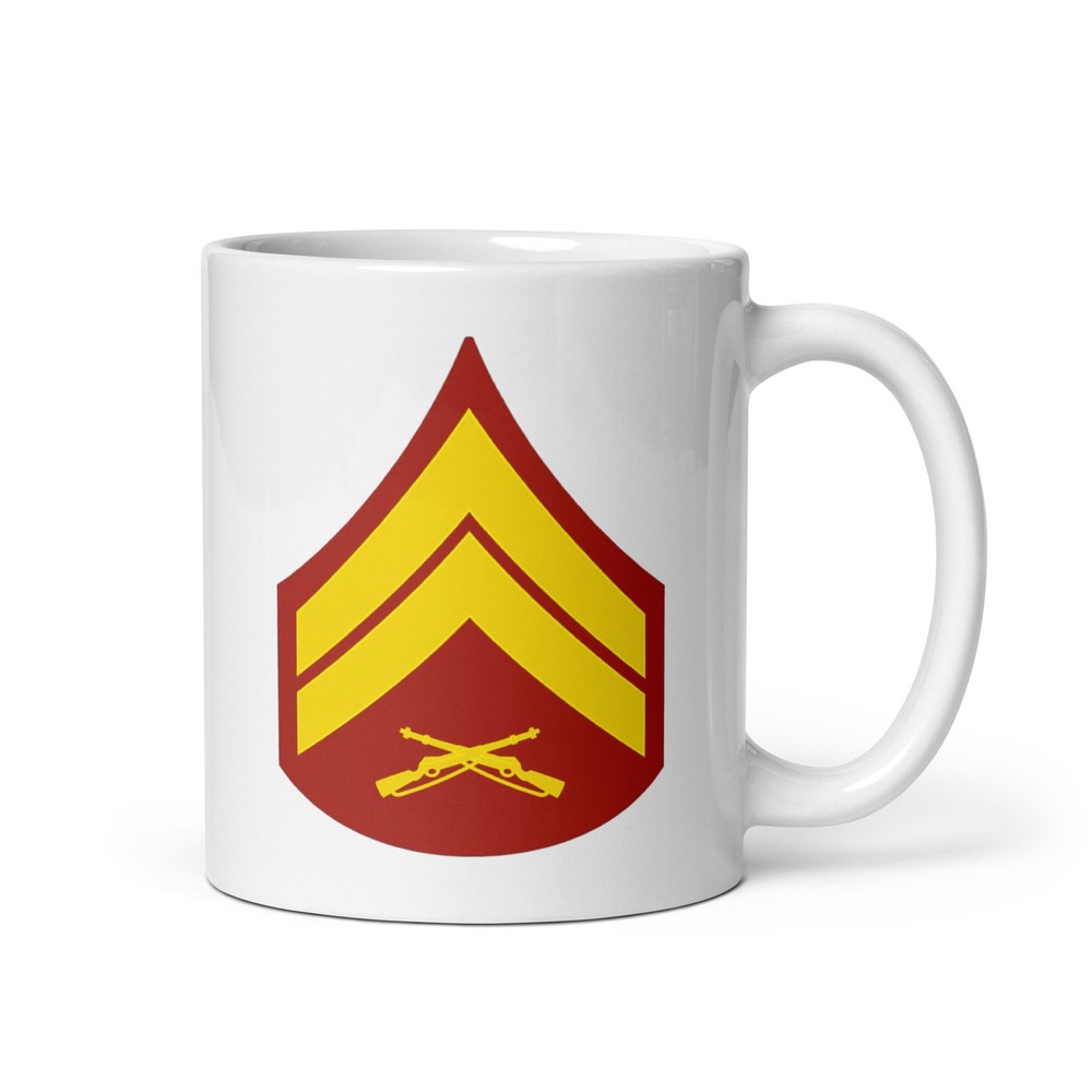 E-4 CPL Corporal 11oz. Coffee/Tea Mug Cup ( Marines )