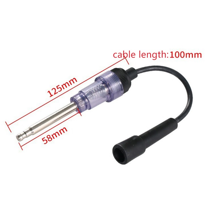SPARK-PLUG TESTER Ignition System Coil Engine In Line Auto Diagnostic Test Tool