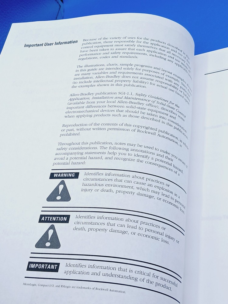 Allen-Bradley Programmable Controllers & Controller System User's Manual Book