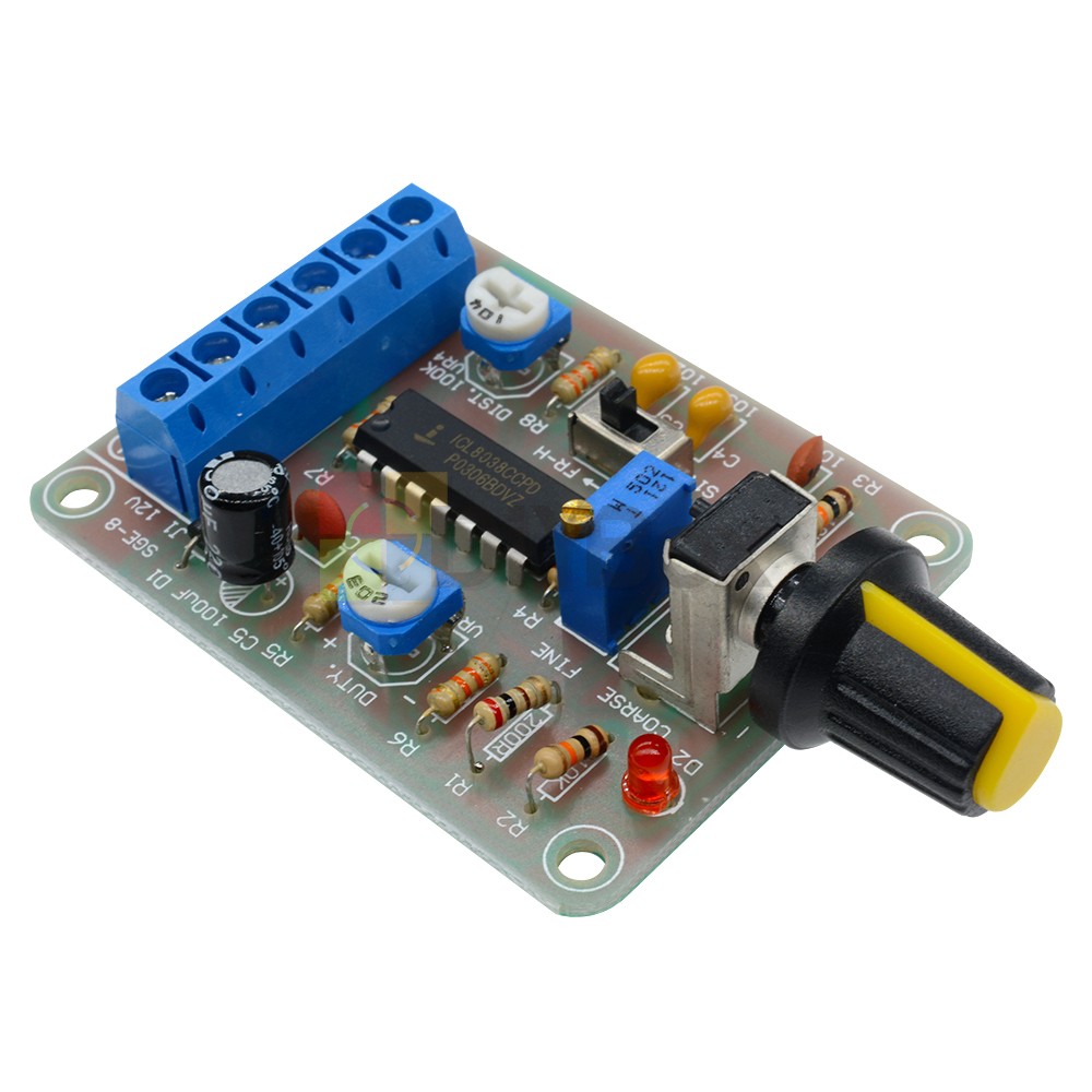 ICL8038 Monolithic Function Signal Generator Module Sine Square Triangle Welded