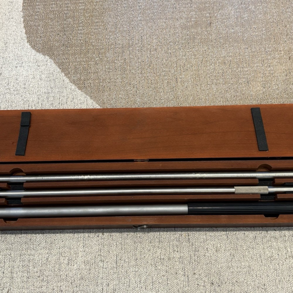 Starrett 121BZ Long Range Tubular Vernier Inside Micrometer Set, 32-82" Range