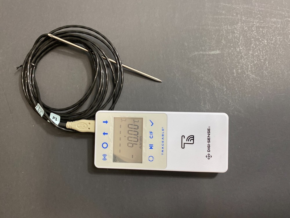 Traceable WIFI Data Logging Refrigerator Freezer Thermometer with SS Probe