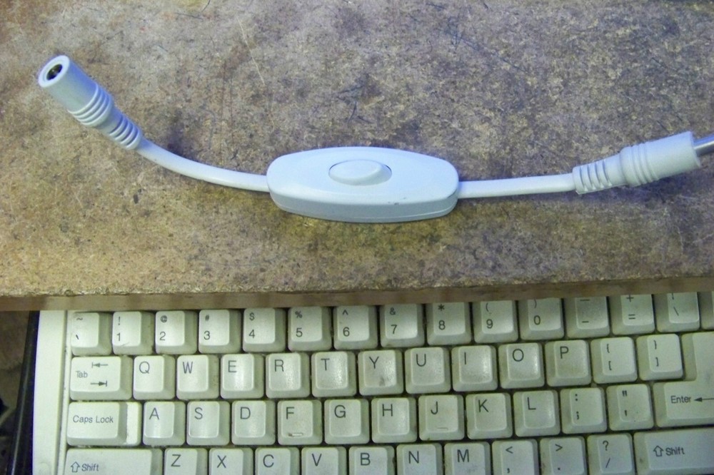 Diode LED DI-0714 White Inline On/Off Switch