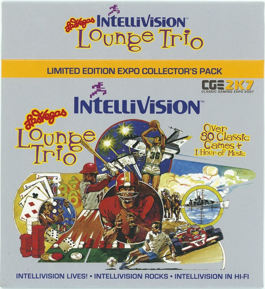 Intellivision Lounge Trio Empty Sleeve