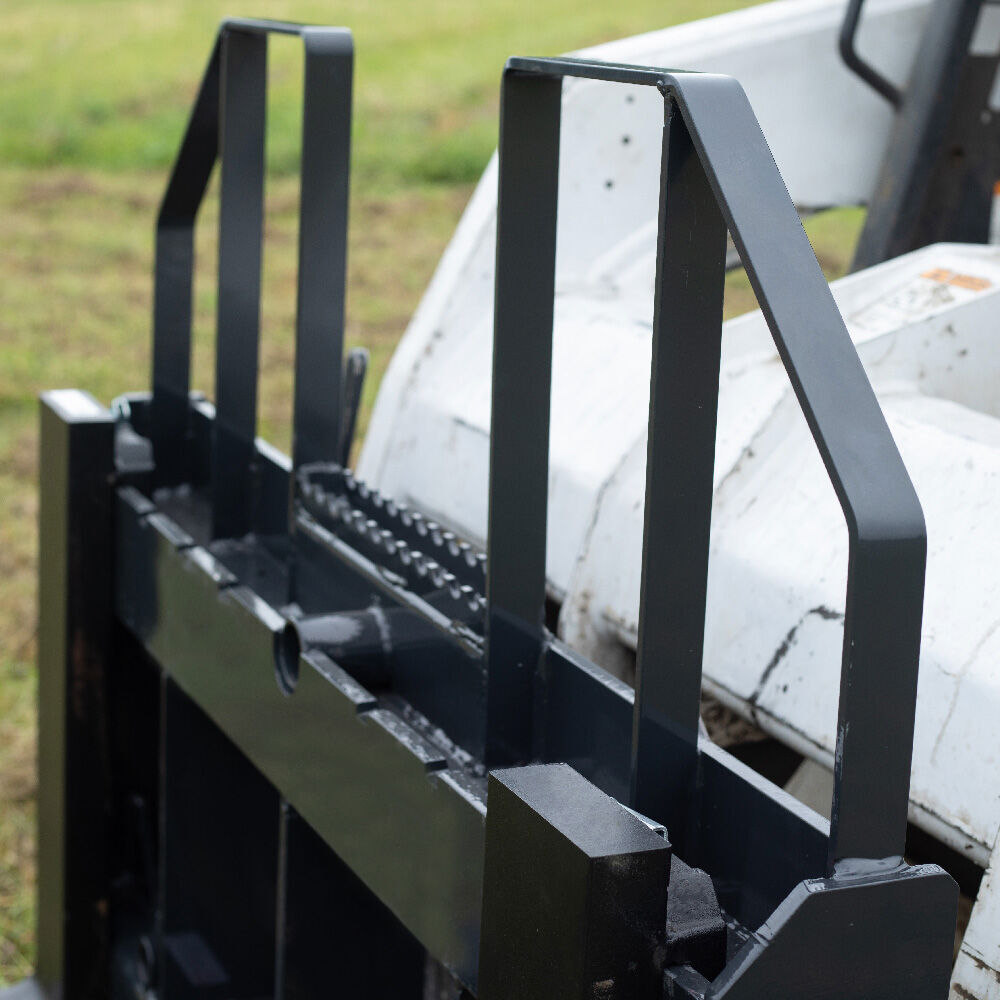 Titan Attachments Class 3 Step-Through Pallet Fork Frame Attachment, 72” Blades