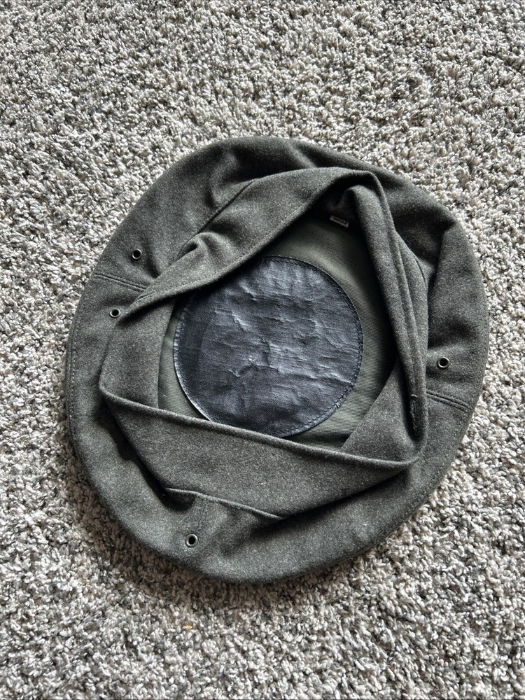 Vintage Army Marines Military Beret Hat Cap