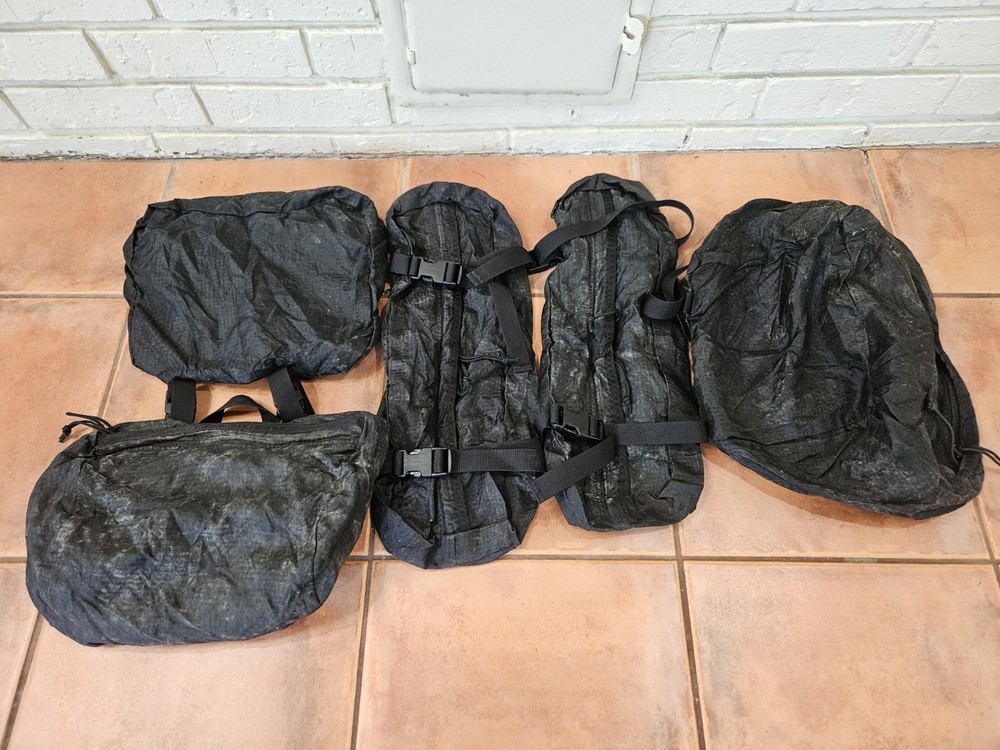 Gregory SPEAR UM21 BackPack/RuckSack M81 & 5 Gregory Black Compression Bags.