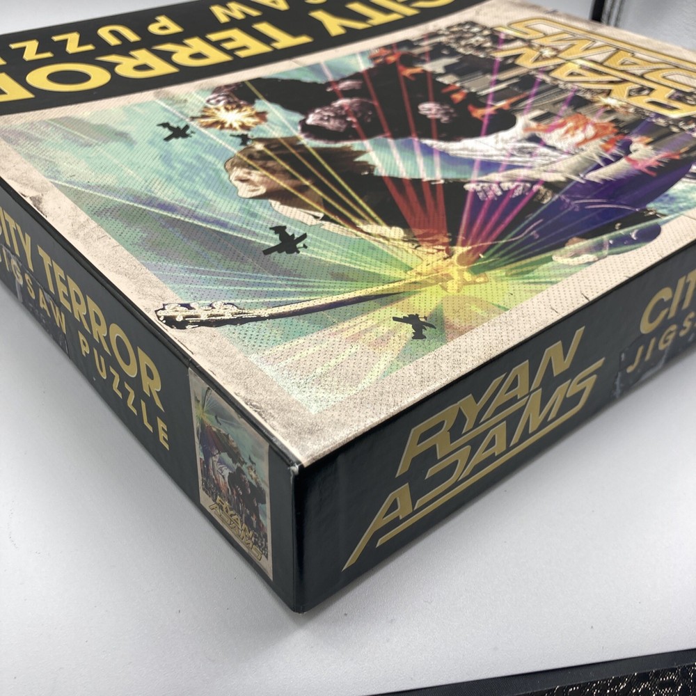 Ryan Adams City Terror Jigsaw Puzzle - Open Box