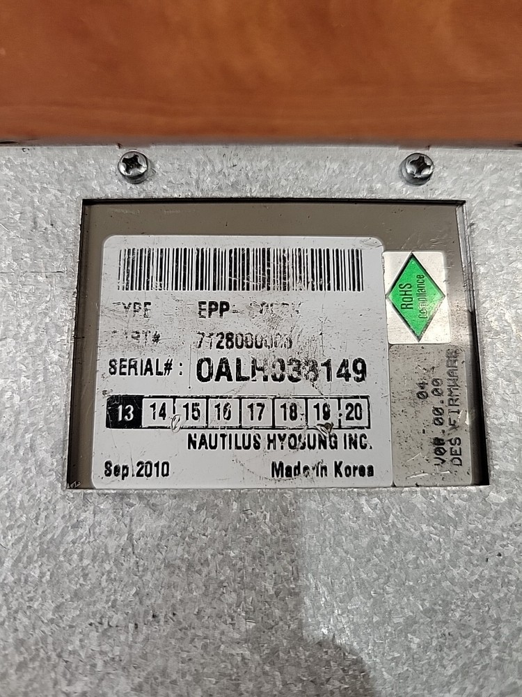 Nautilus Hyosung EPP-6000K ATM Keypad