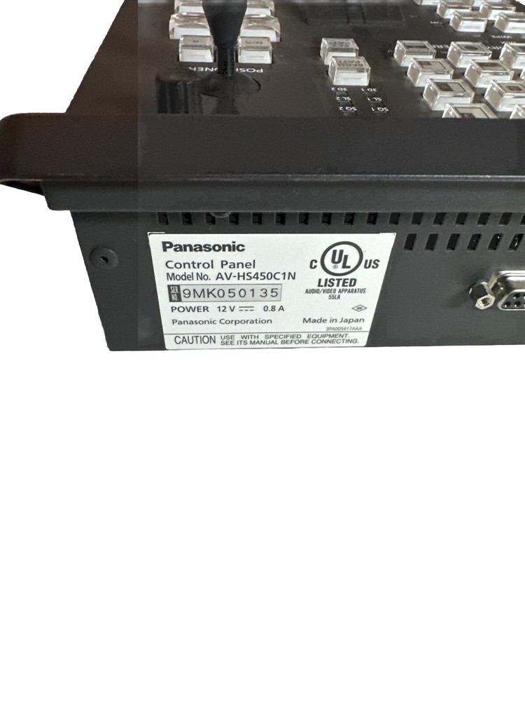 Panasonic AV-HS450 Multi-Format Live Switcher / power supply Ships Free