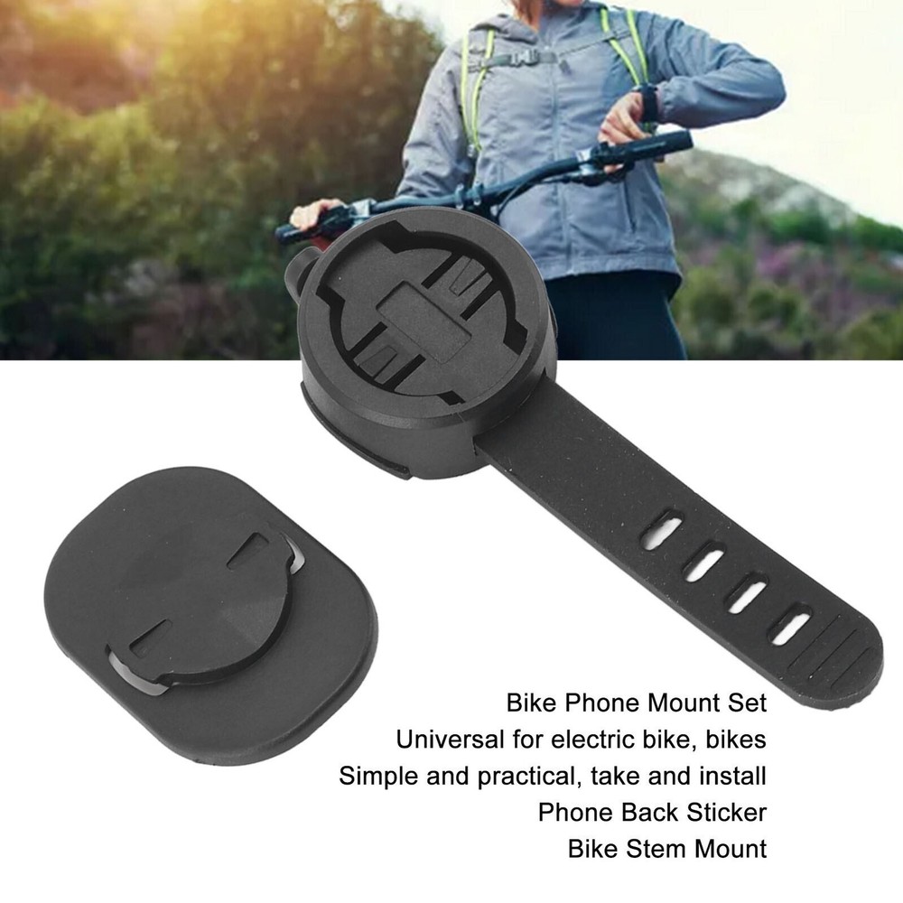Bike Stem Computer Mount for Plastic Lightweight Bike Handlebar Cell