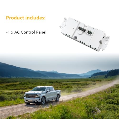A/C Heater Climate Control Module Panel Switch | Fit for Chevy Silverado
