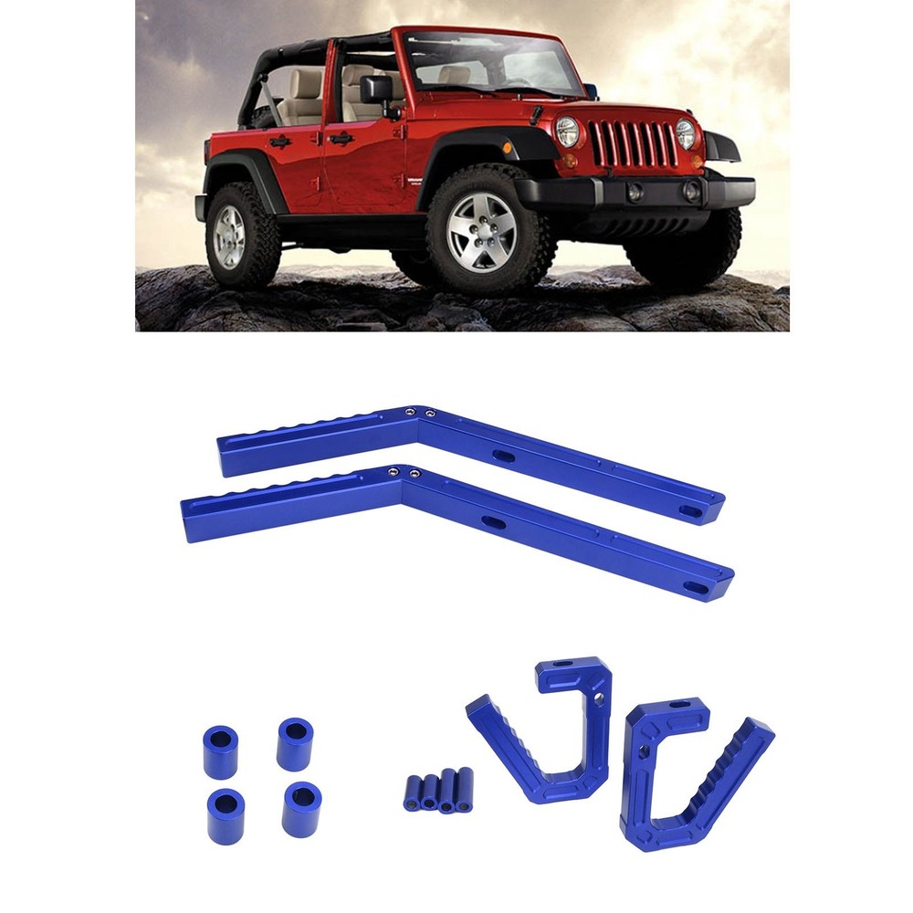 Front Rear Grab Handle Kit Grab Bar Hand Mount Replacement For Wrangle YZDW
