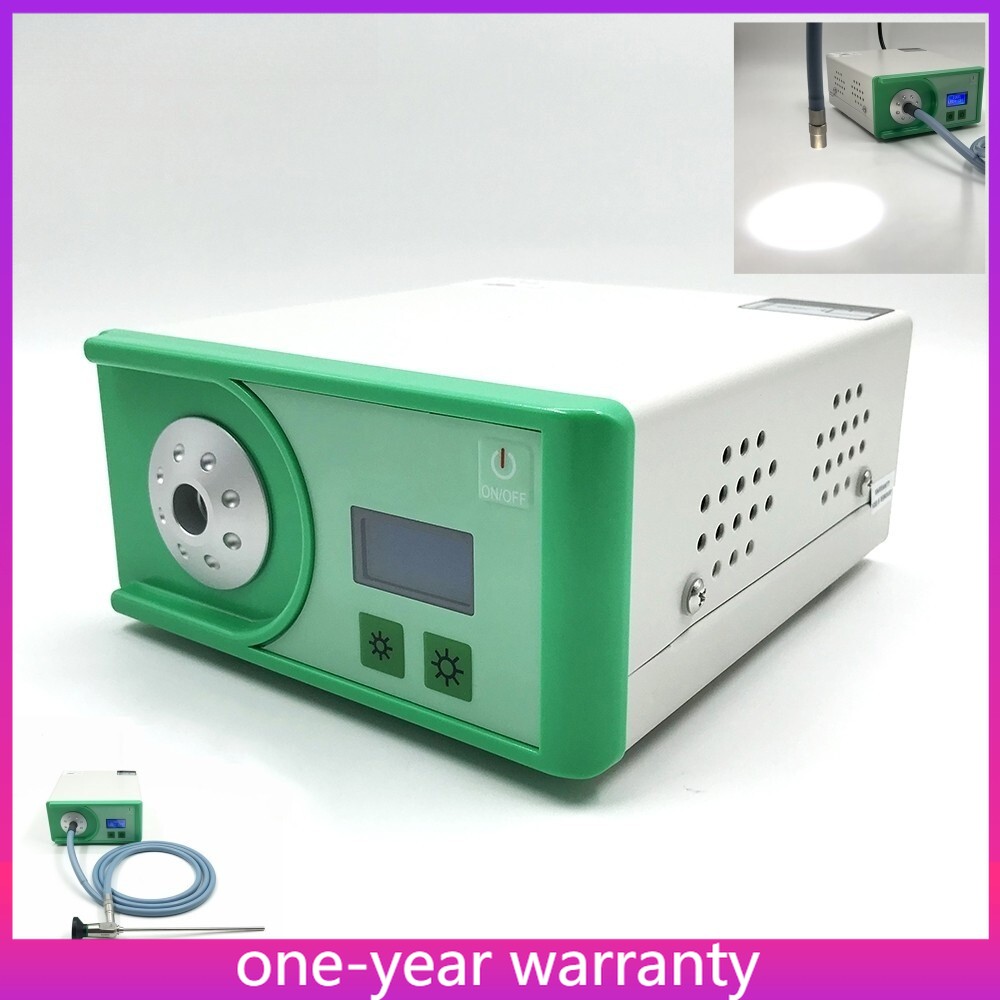 Medical LED 100W Endoscope Endoscopy Microscope Cold Light Source Adjustable