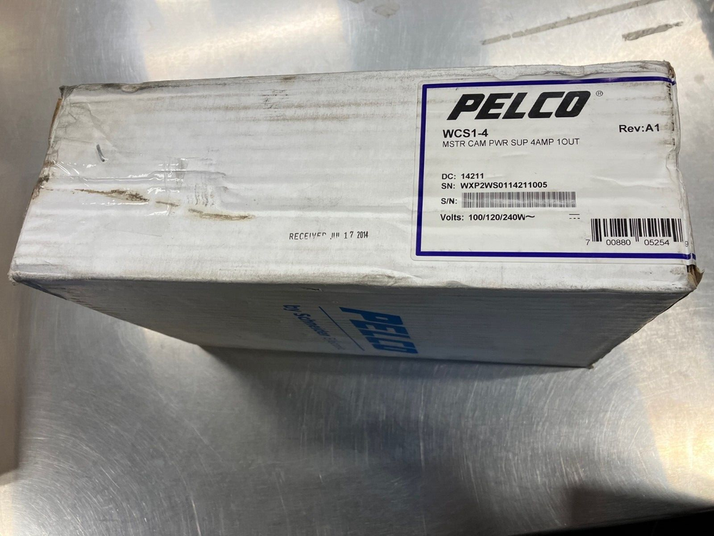 Pelco WCS1-4 Master Camera Power Supply