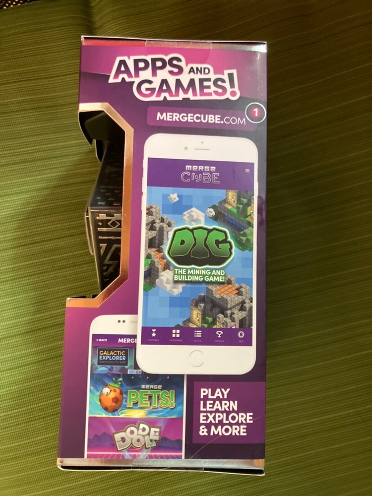 New-Meet the Merge Cube-AR/VR Holograms