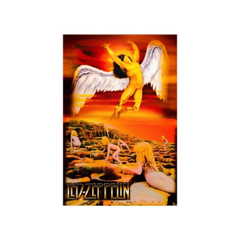 Premium Matte Vertical Poster. Led Zeppelin