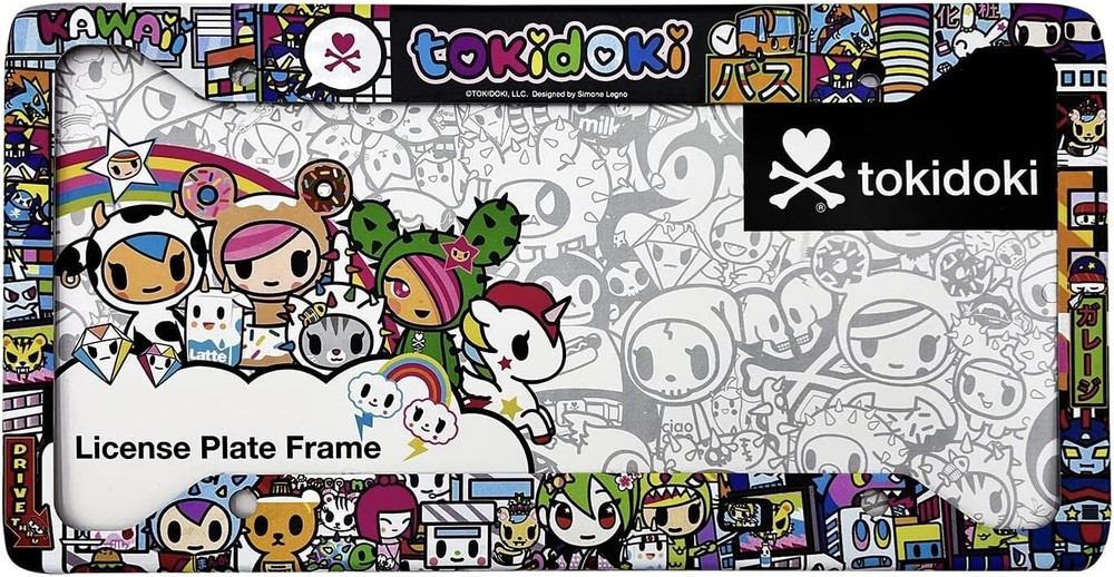 tokidoki license plate