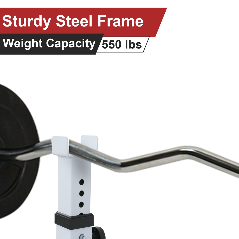 Preacher Curl Bench Adjustable Arm Curl Weight Bench Muscle Strength Training