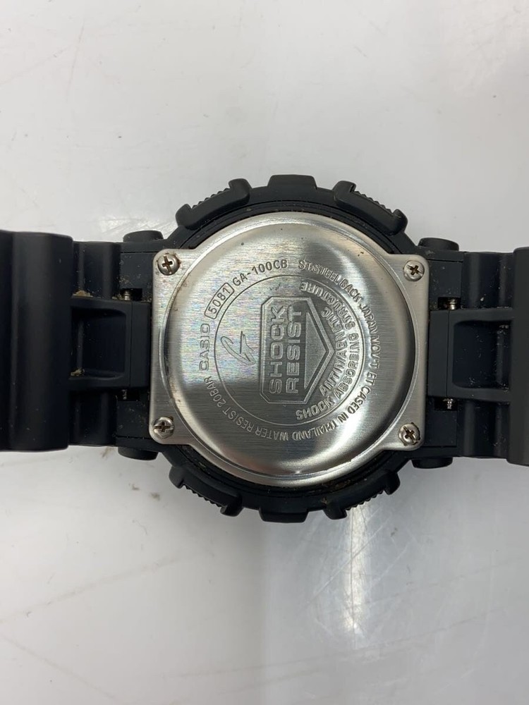 CASIO Quartz Wristwatch G SHOCK Digital Analog BLK BLK