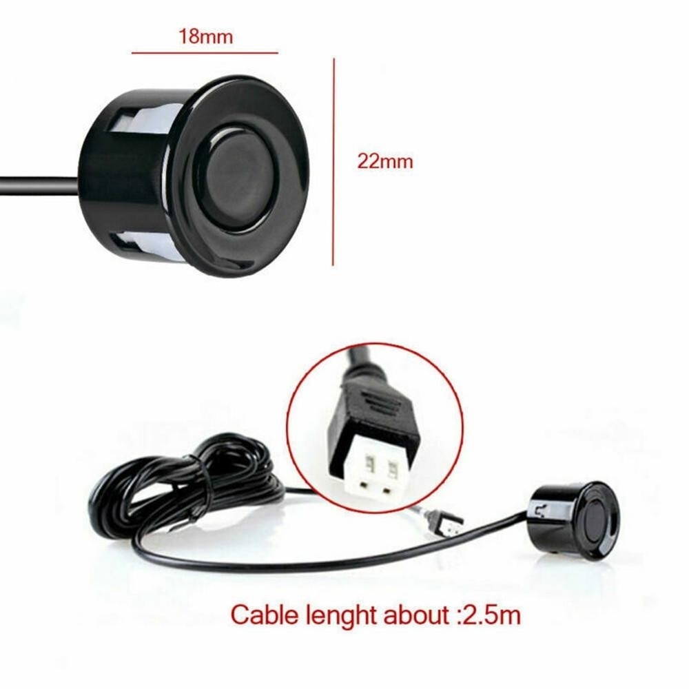 Sensor Parking Sensor Car Monitor Replacement Reversing System 0 - 2.5m