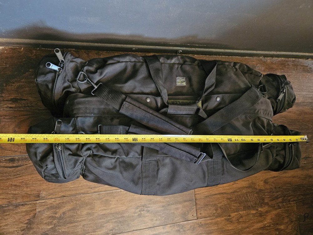 💥Eagle Industries Ranger Deployment Large DUFFLE BACKPACK black Duffel Bag