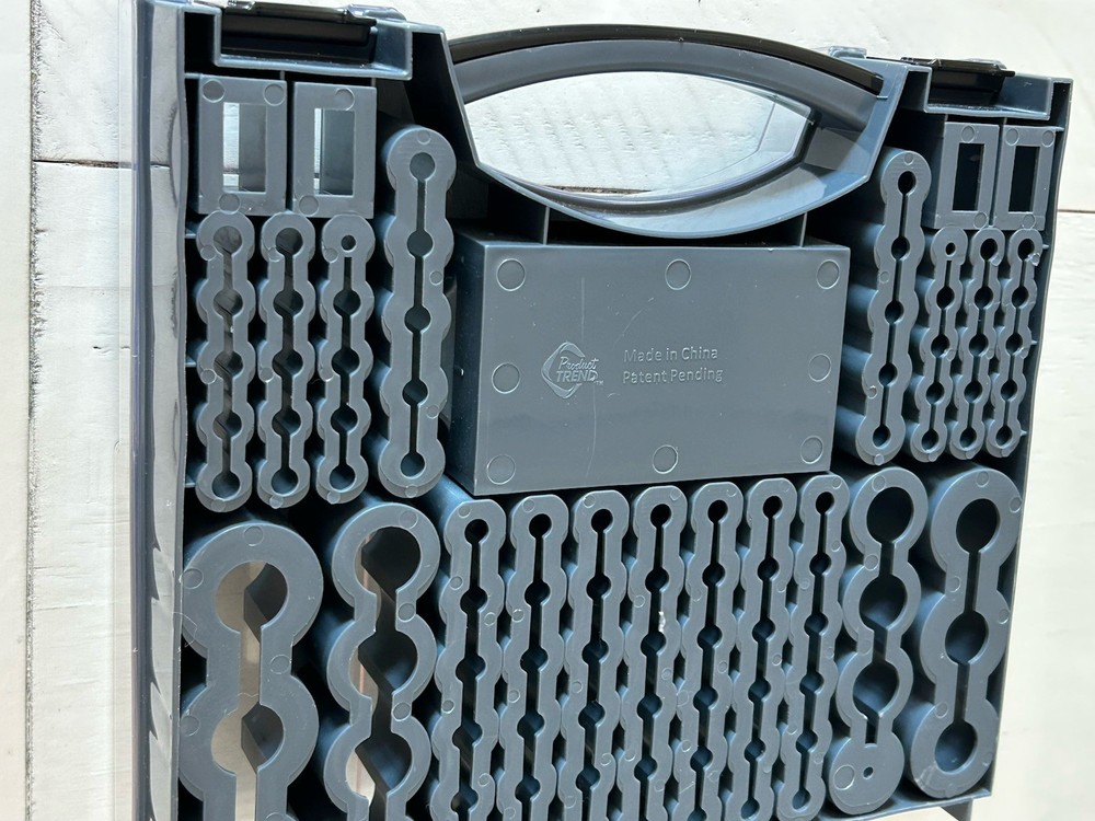 Battery Organizer Storage Case Snap, Portable Battery Tester