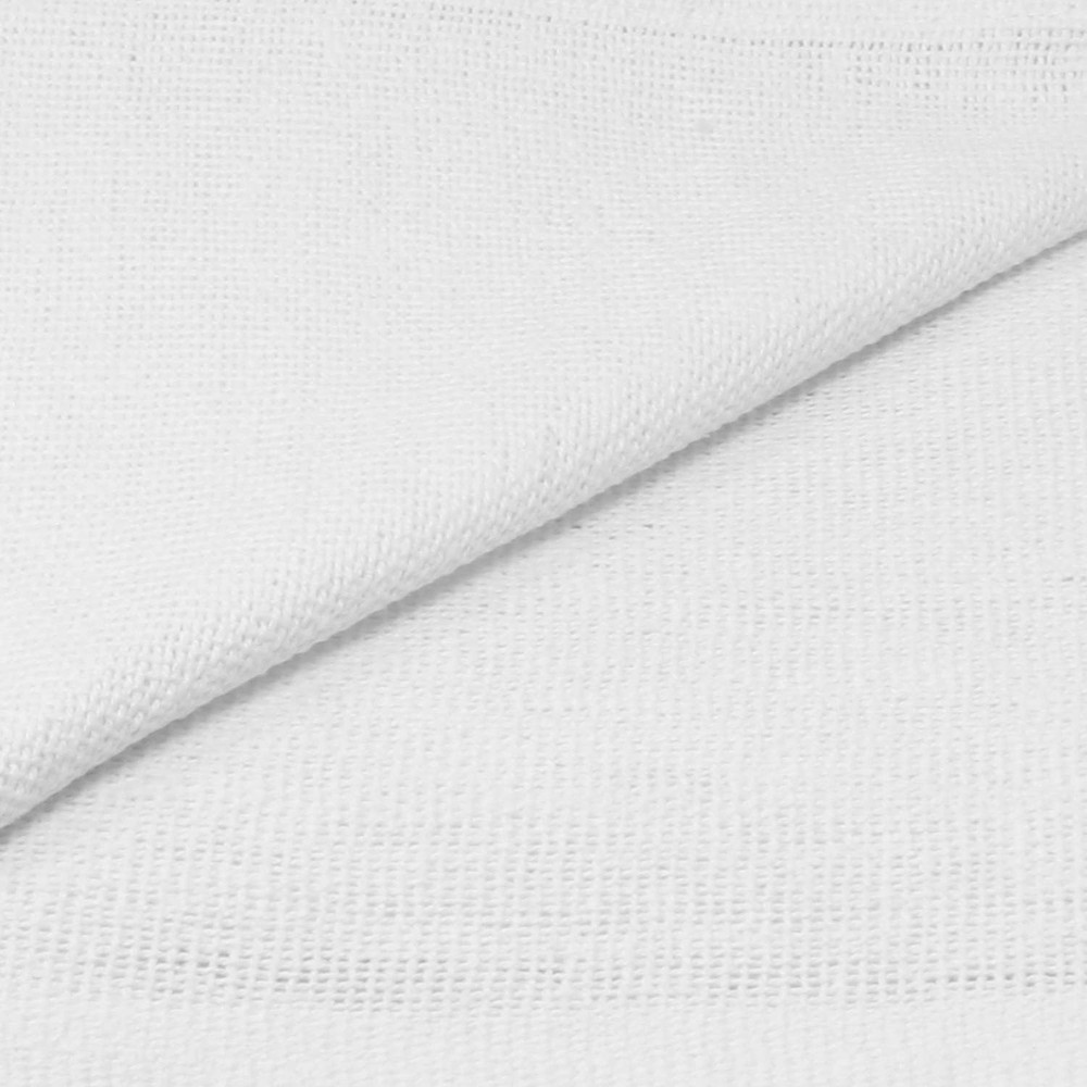 EverOne White Cotton Thermal Blanket, 66” x 90”