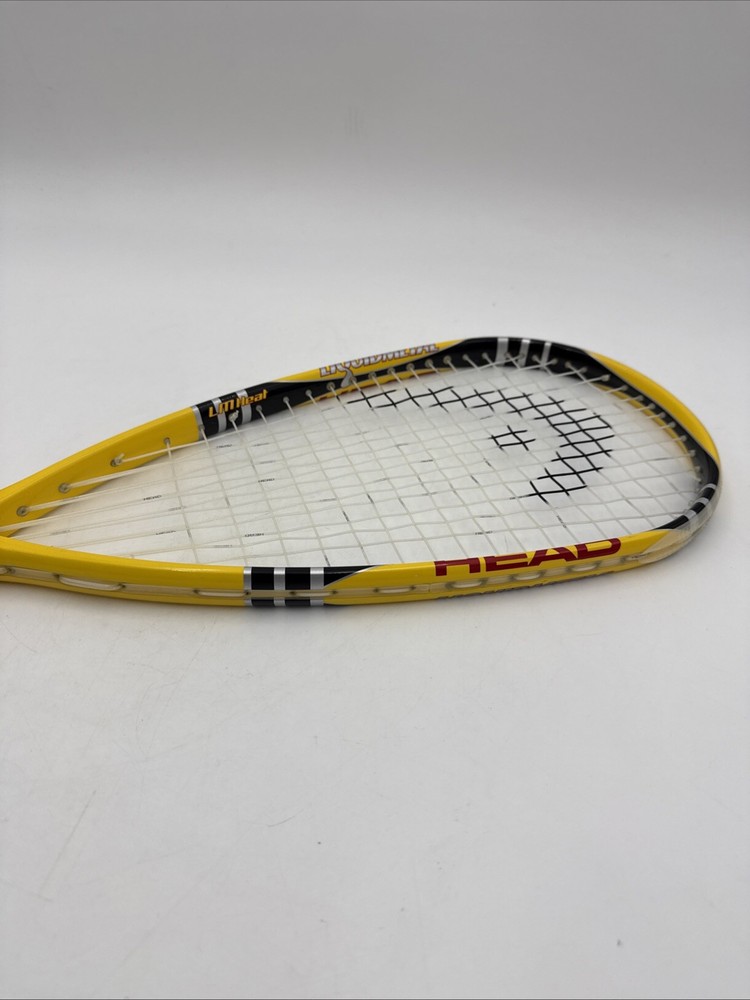 Head Liquidmetal Heat Squash Racket Teardrop Frame Power Control