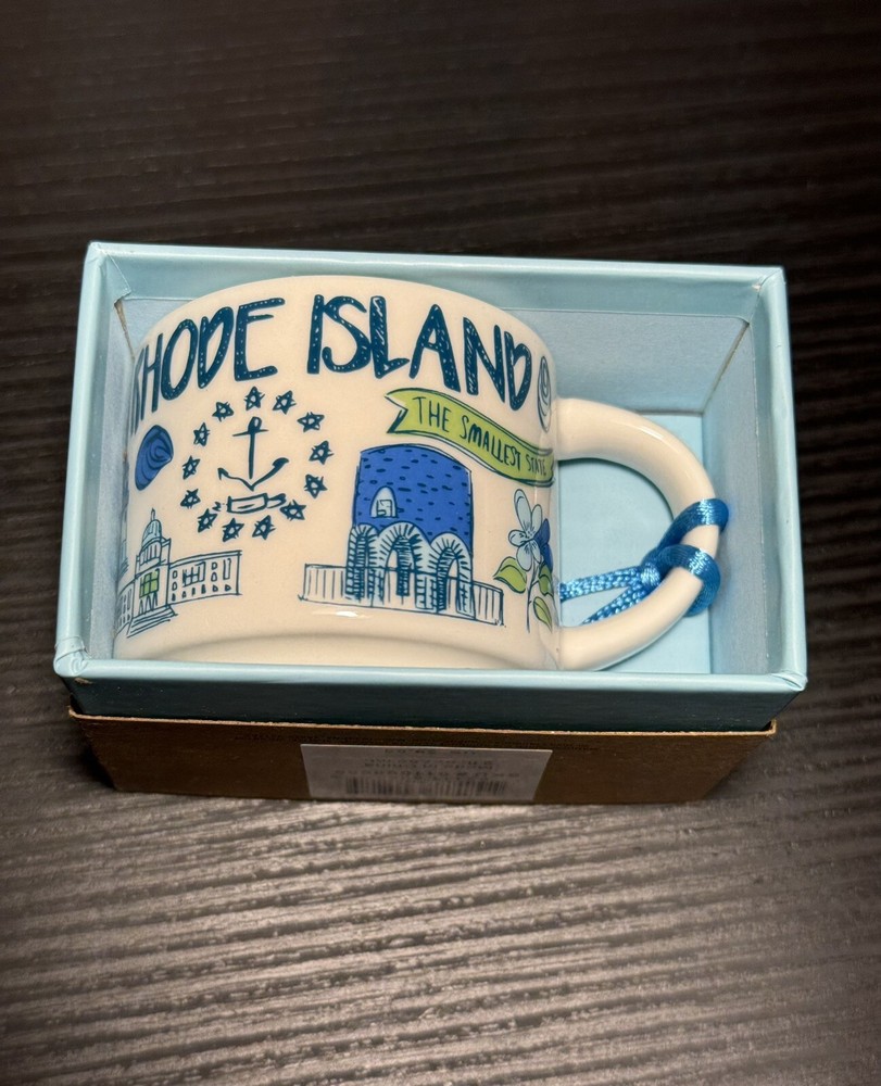 Starbucks BTS Small Mug Rhode Island