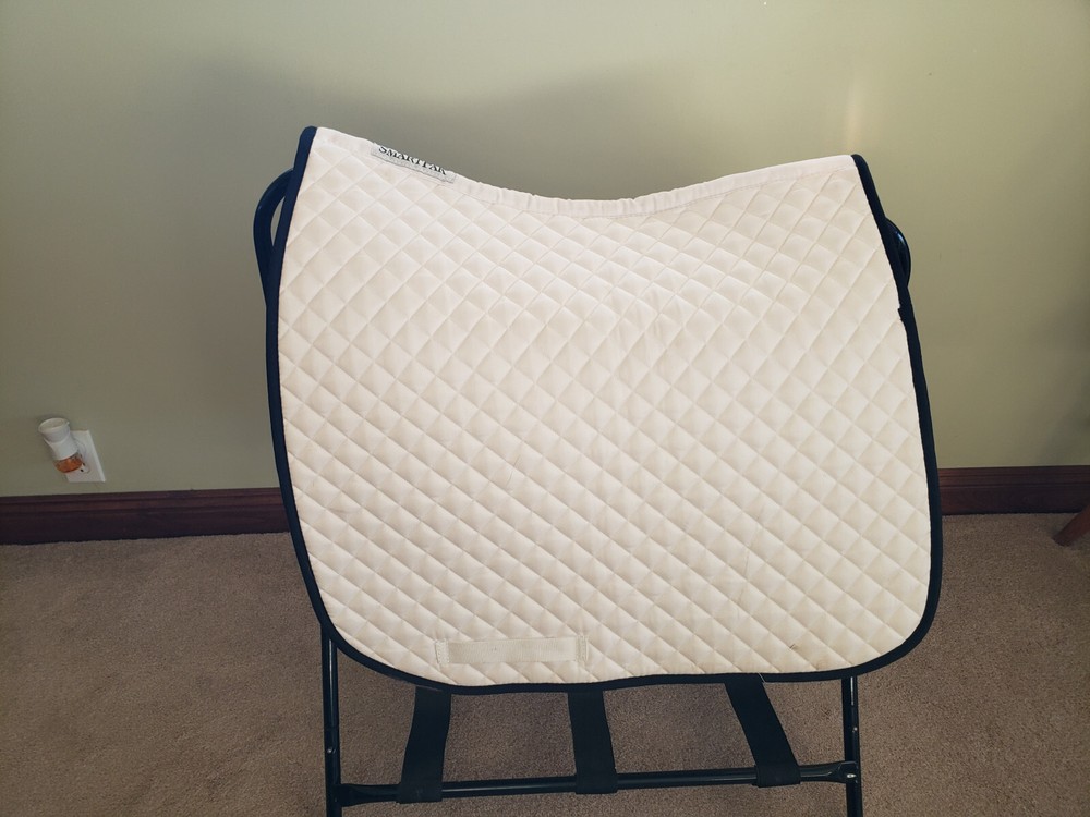 NEW! SmartPak Large White All-Purpose Saddlepad