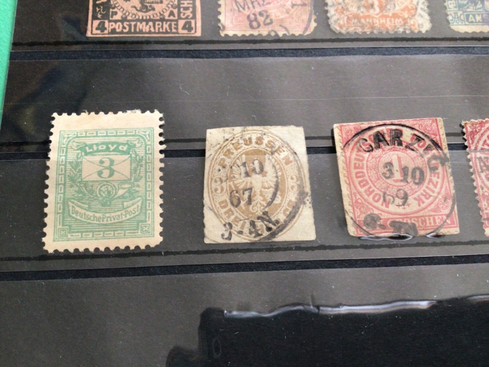 Germany States Private post & mounted mint & used stamps A14169
