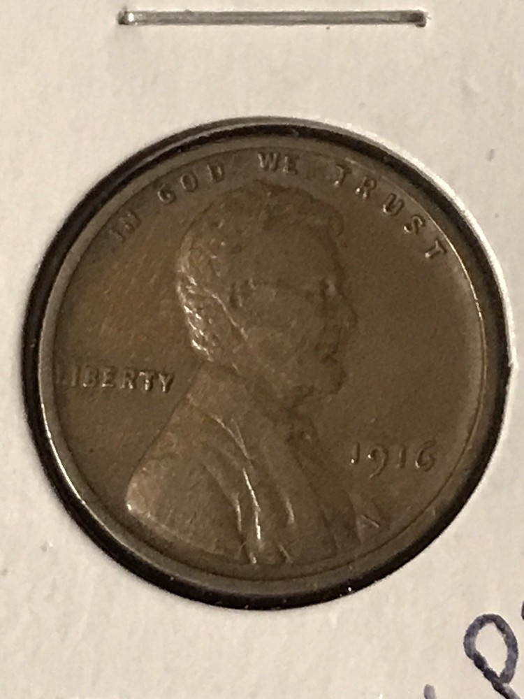 1916 Lincoln Cent VF