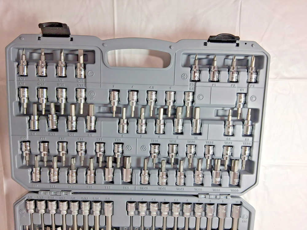 Texton 3/8" Drive Bit Socket 91PC Set SHB91312D