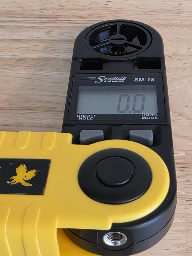 Skymate by Speedtech SM-18 Weather & Temperature Meter. See Notes