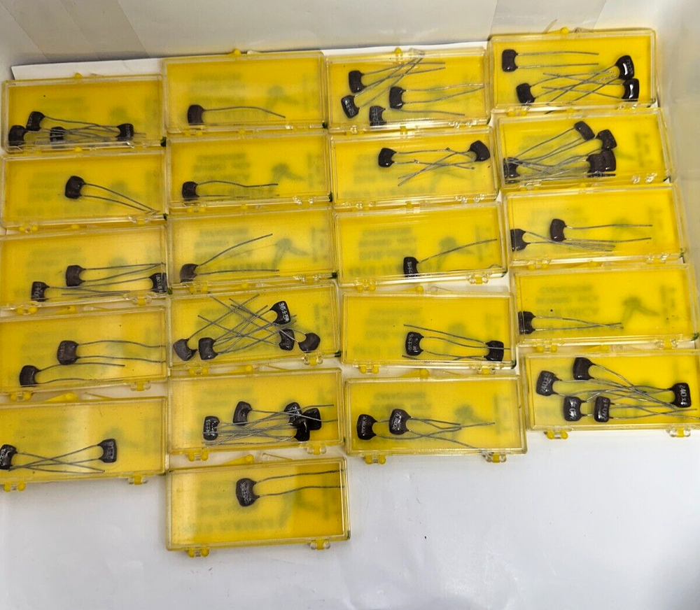 54pc Arco Elmenco Dur-Mica Silvered Mica Capacitors