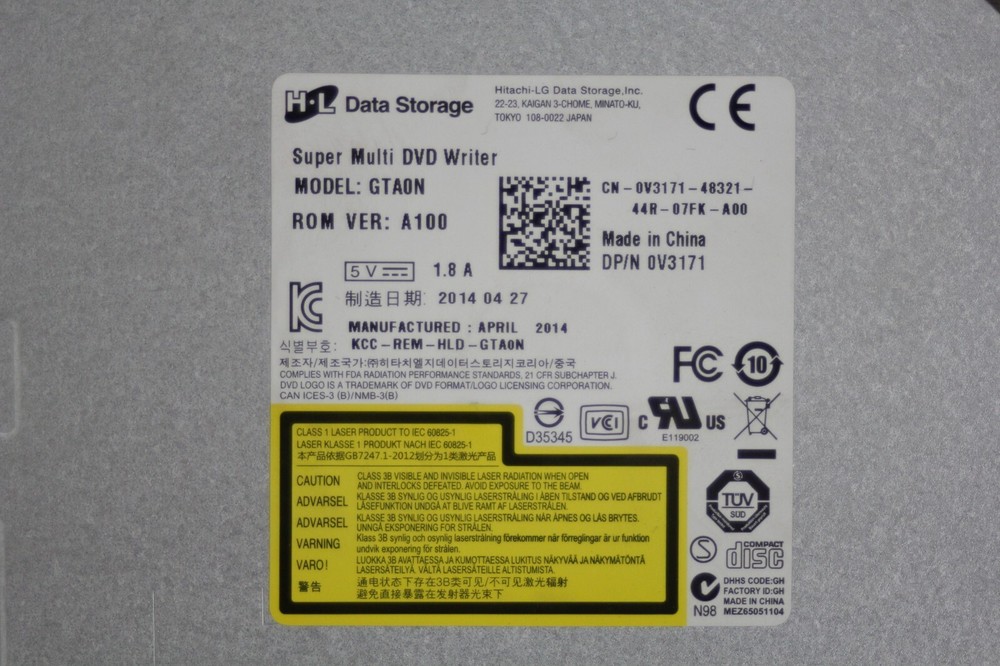 HL Super Multi DVD Writer - GTA0N 0V3171